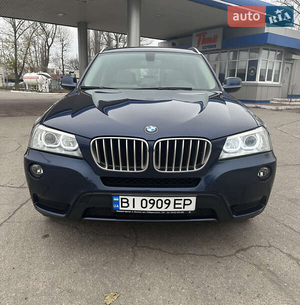 Внедорожник / Кроссовер BMW X3 2012 в Кременчуге