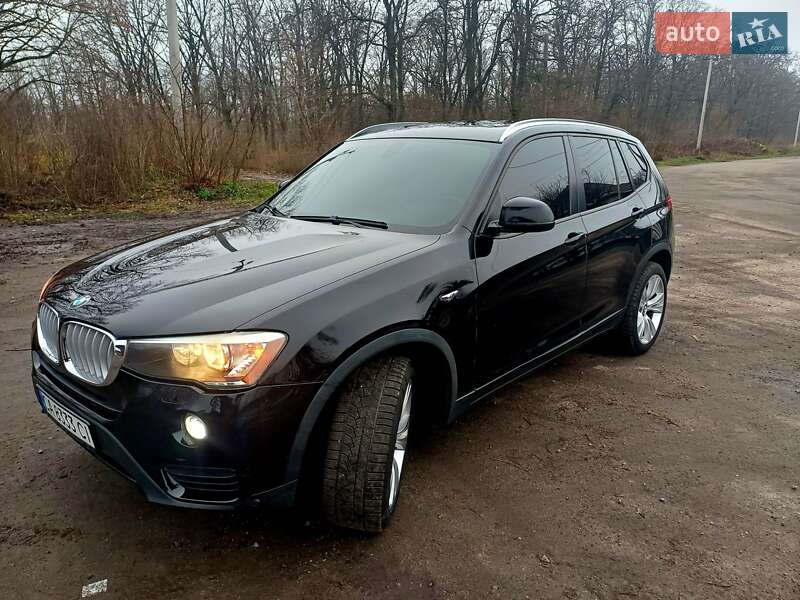 Внедорожник / Кроссовер BMW X3 2014 в Золотоноше
