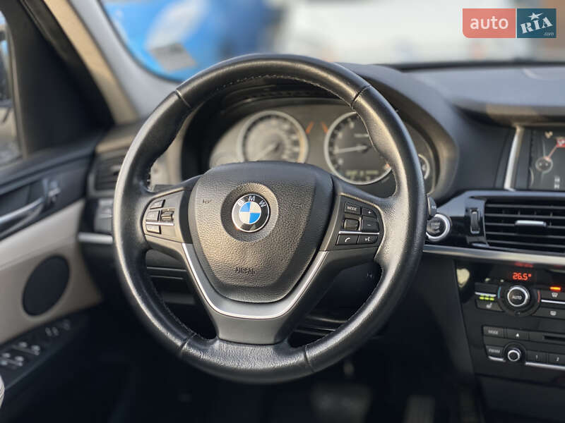 Внедорожник / Кроссовер BMW X3 2015 в Луцке