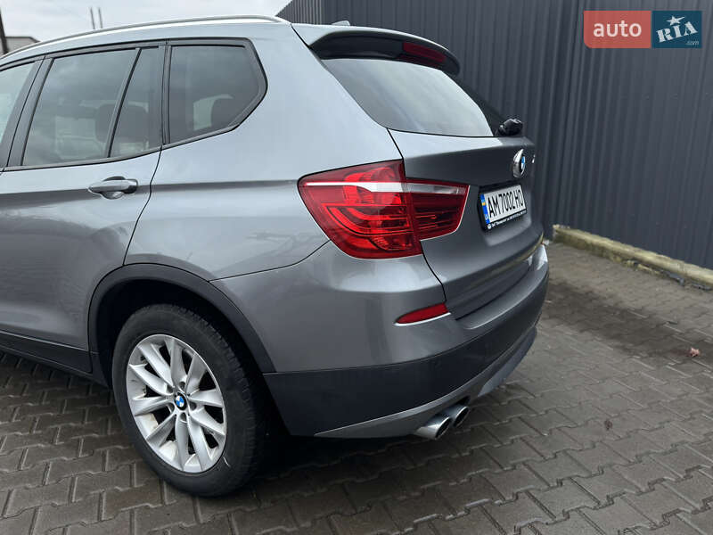 Внедорожник / Кроссовер BMW X3 2014 в Житомире фото 5 Внедорожник / Кроссовер BMW X3 2014 в Житомире