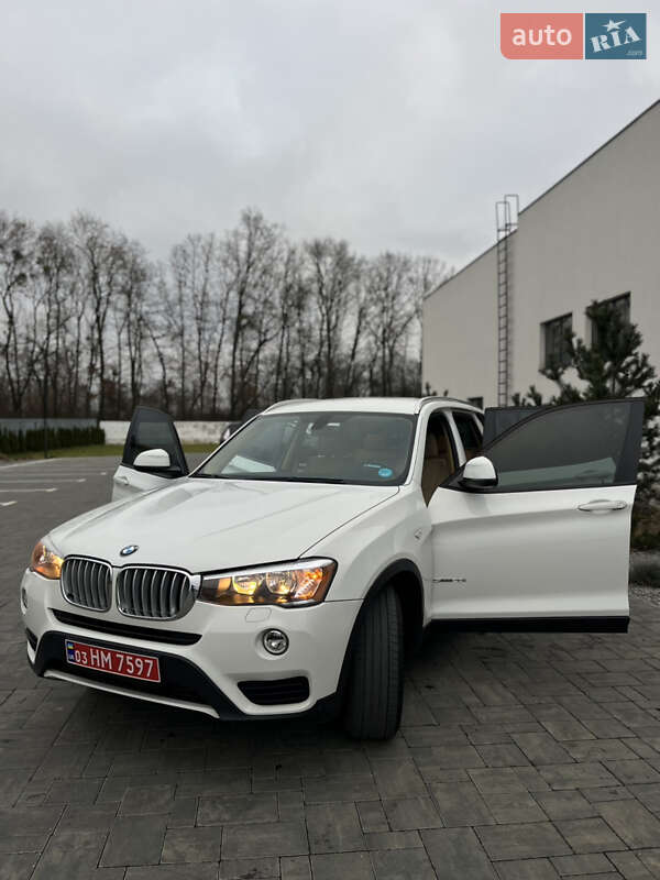 Внедорожник / Кроссовер BMW X3 2017 в Луцке