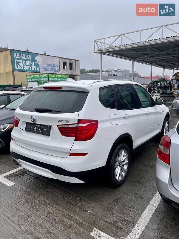 Внедорожник / Кроссовер BMW X3 2016 в Гадяче