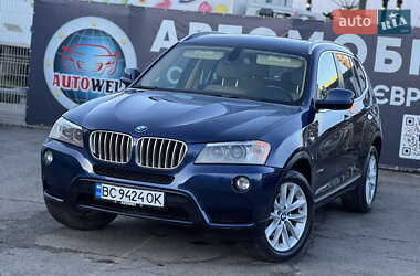 Внедорожник / Кроссовер BMW X3 2011 в Львове