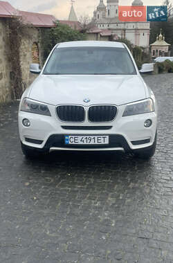 Внедорожник / Кроссовер BMW X3 2012 в Черновцах