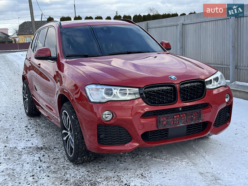 Внедорожник / Кроссовер BMW X3 2015 в Ковеле
