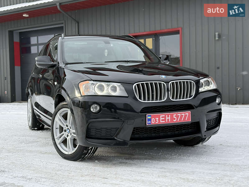 Внедорожник / Кроссовер BMW X3 2013 в Ковеле