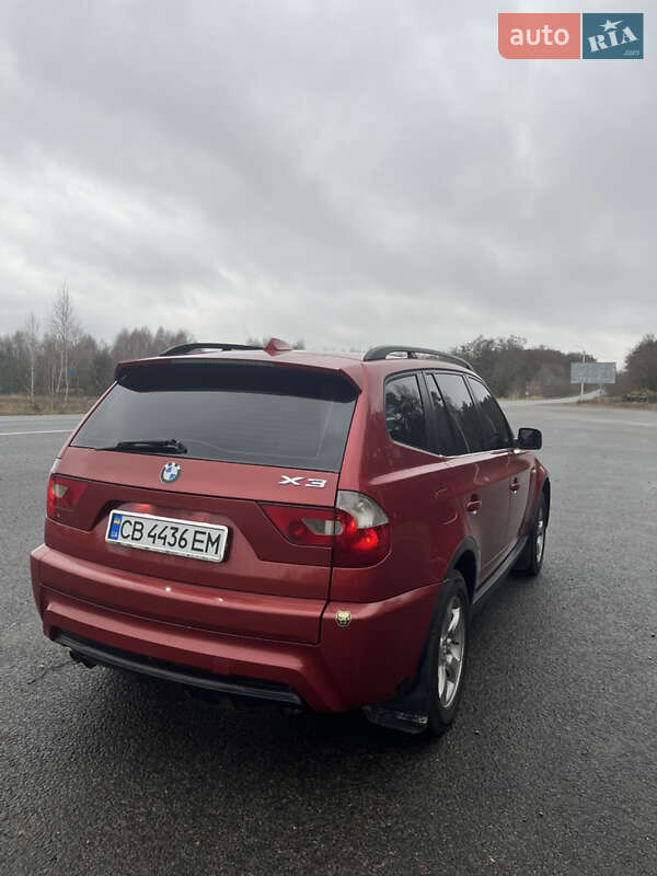 Внедорожник / Кроссовер BMW X3 2006 в Чернигове