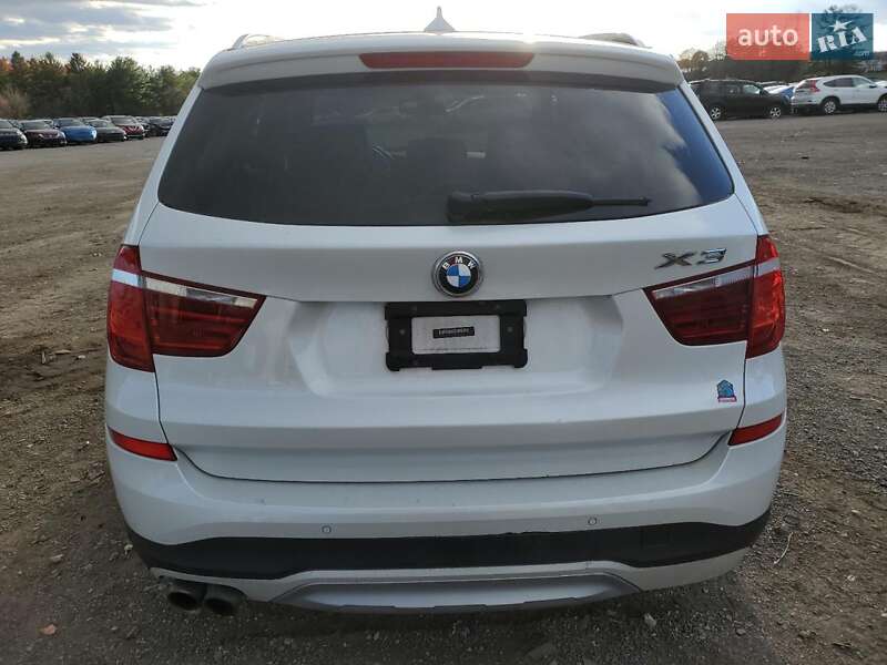 Внедорожник / Кроссовер BMW X3 2016 в Полтаве