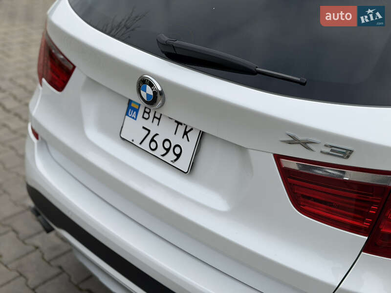 Внедорожник / Кроссовер BMW X3 2015 в Одессе