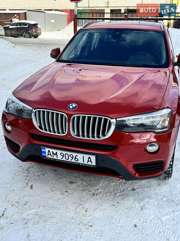 Внедорожник / Кроссовер BMW X3 2016 в Житомире