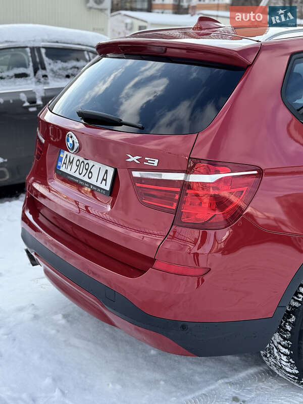 Внедорожник / Кроссовер BMW X3 2016 в Житомире