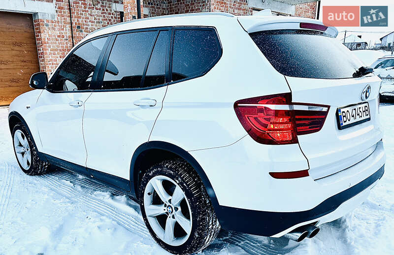 Внедорожник / Кроссовер BMW X3 2016 в Тернополе