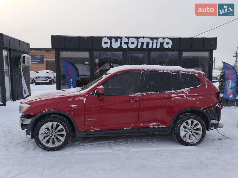 Внедорожник / Кроссовер BMW X3 2017 в Луцке