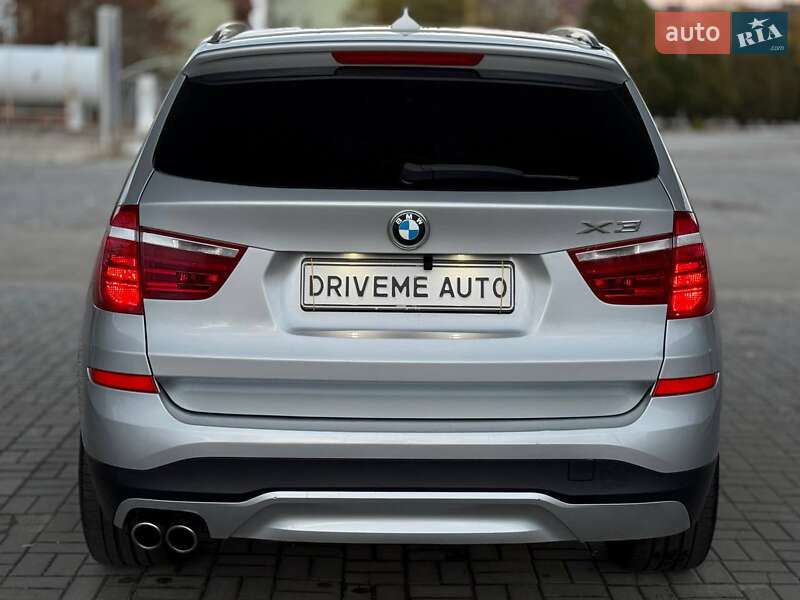 Внедорожник / Кроссовер BMW X3 2017 в Днепре