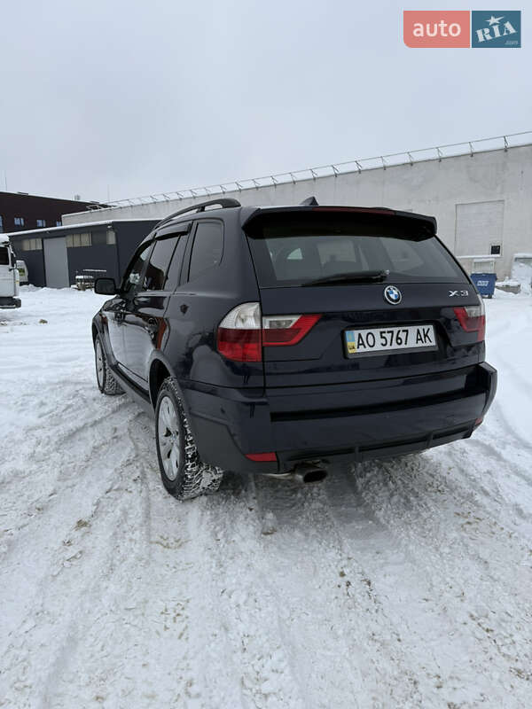 Внедорожник / Кроссовер BMW X3 2008 в Ужгороде