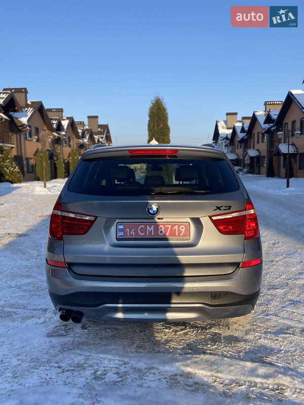 Внедорожник / Кроссовер BMW X3 2015 в Виннице