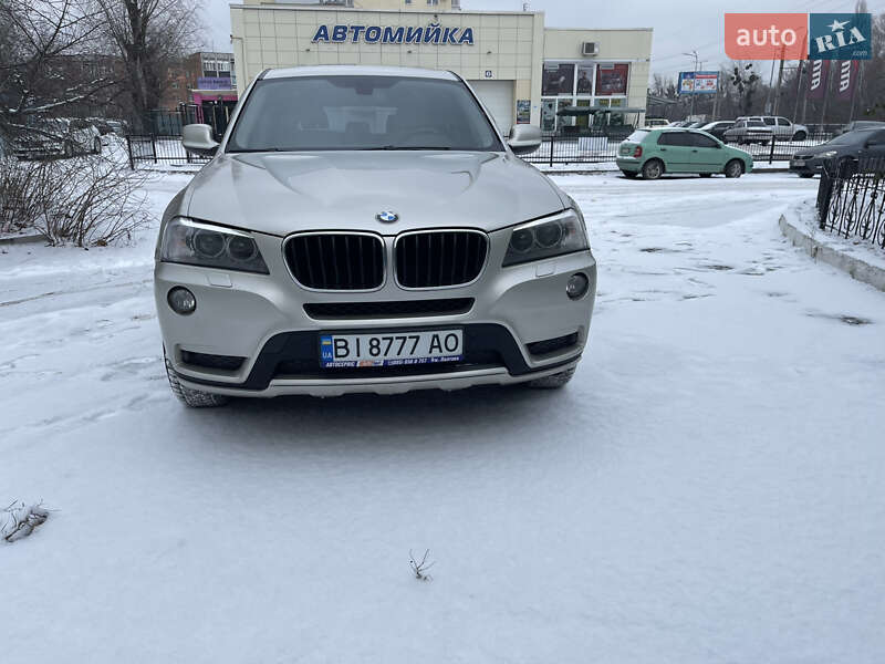 Внедорожник / Кроссовер BMW X3 2013 в Полтаве