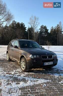 Внедорожник / Кроссовер BMW X3 2006 в Решетиловке