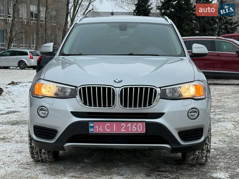 Внедорожник / Кроссовер BMW X3 2017 в Днепре