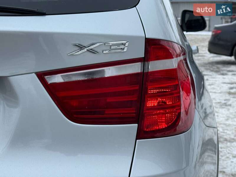Внедорожник / Кроссовер BMW X3 2017 в Днепре