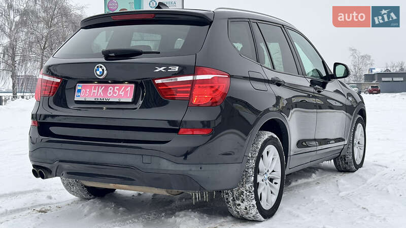 Внедорожник / Кроссовер BMW X3 2015 в Киеве