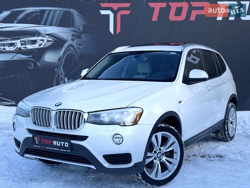 Внедорожник / Кроссовер BMW X3 2015 в Львове