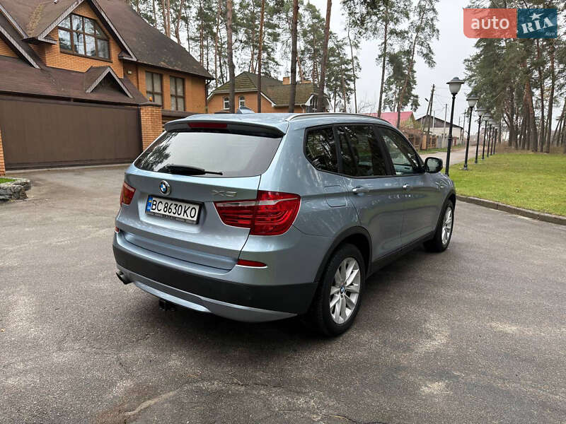 Внедорожник / Кроссовер BMW X3 2012 в Чернигове