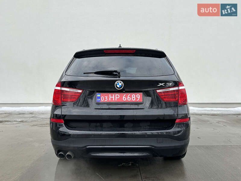 Внедорожник / Кроссовер BMW X3 2015 в Луцке