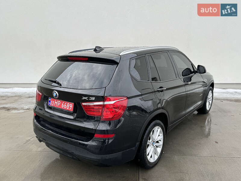Внедорожник / Кроссовер BMW X3 2015 в Луцке