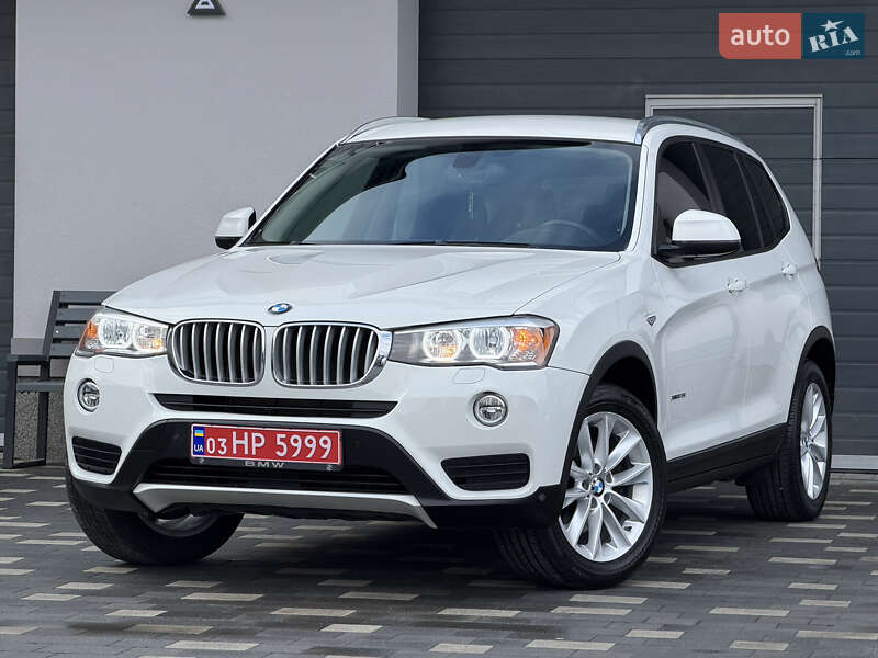 Внедорожник / Кроссовер BMW X3 2015 в Дрогобыче
