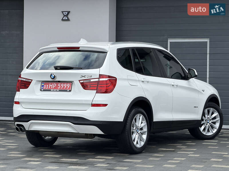 Внедорожник / Кроссовер BMW X3 2015 в Дрогобыче
