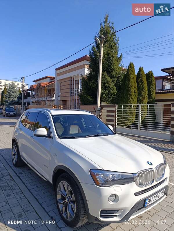 Внедорожник / Кроссовер BMW X3 2015 в Ужгороде