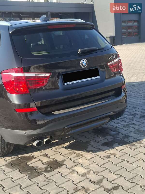 Внедорожник / Кроссовер BMW X3 2016 в Зборове