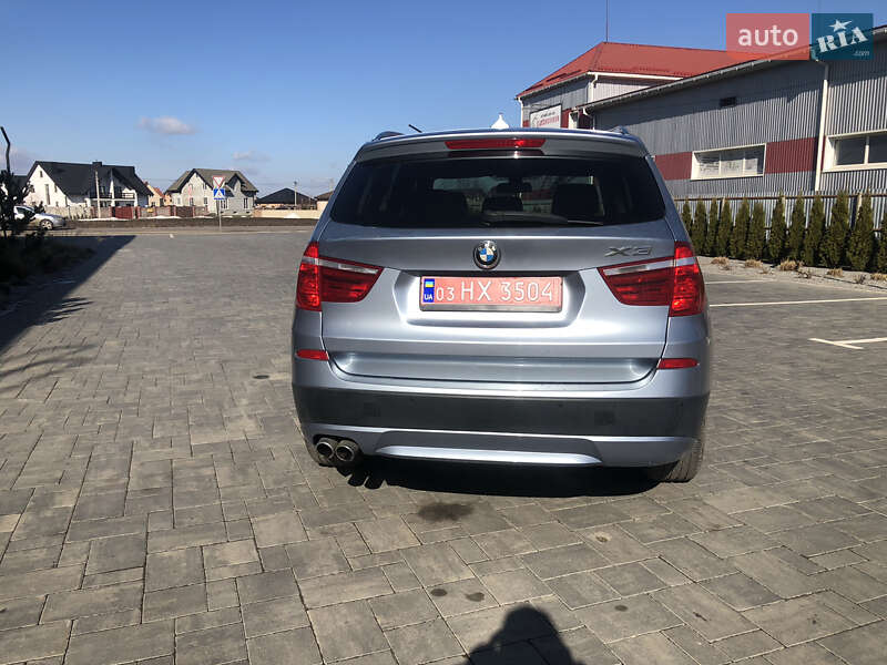 Позашляховик / Кросовер BMW X3 2014 в Луцьку