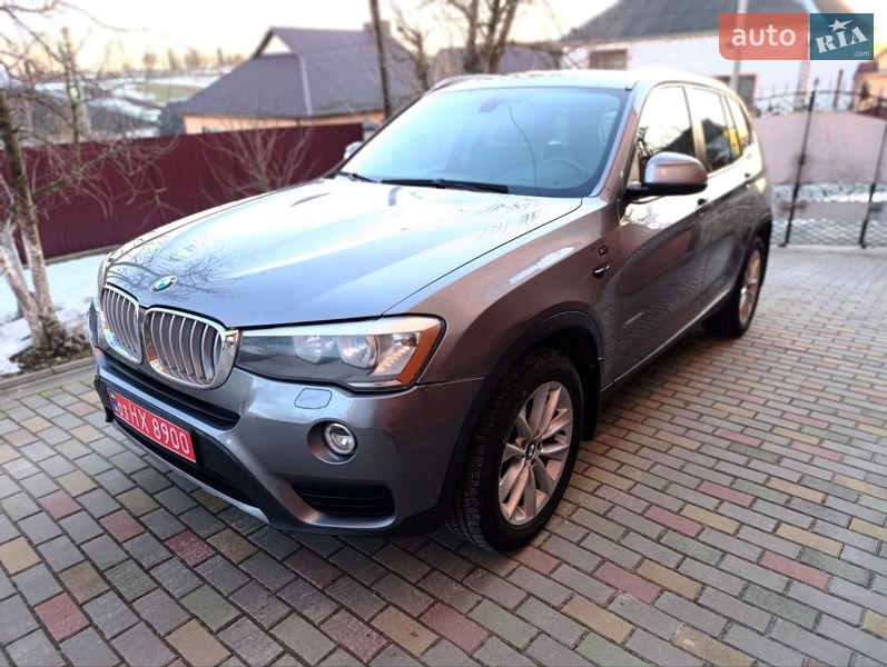 Внедорожник / Кроссовер BMW X3 2014 в Шумске