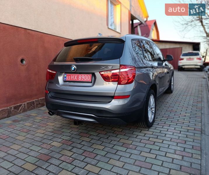 Внедорожник / Кроссовер BMW X3 2014 в Шумске