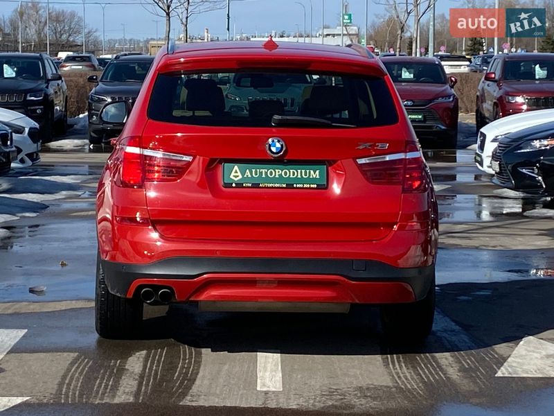 Внедорожник / Кроссовер BMW X3 2015 в Киеве