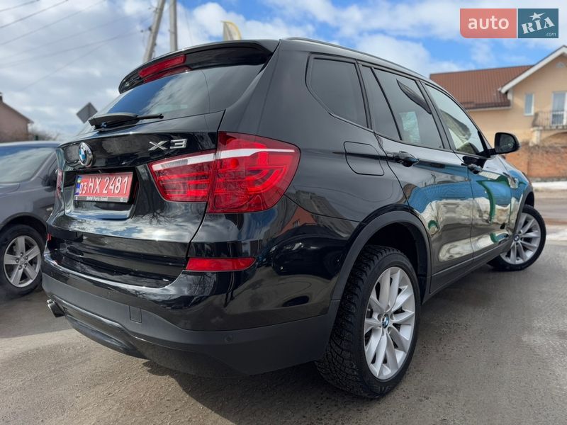 Внедорожник / Кроссовер BMW X3 2017 в Бердичеве
