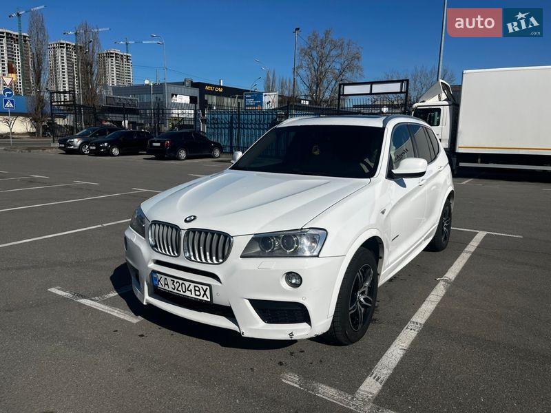 Внедорожник / Кроссовер BMW X3 2011 в Киеве