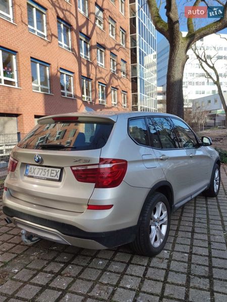 Внедорожник / Кроссовер BMW X3 2015 в Ужгороде