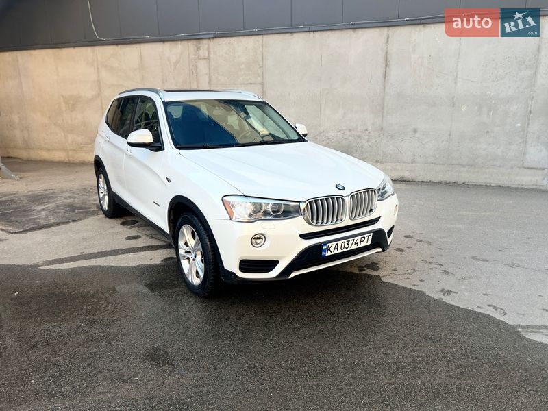 Внедорожник / Кроссовер BMW X3 2016 в Киеве