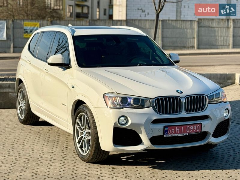 Внедорожник / Кроссовер BMW X3 2015 в Ровно