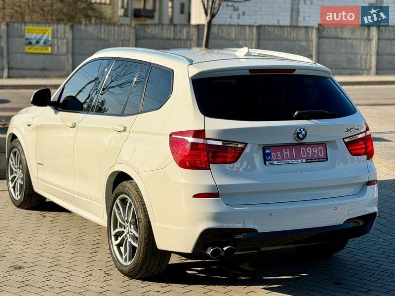 Внедорожник / Кроссовер BMW X3 2015 в Ровно