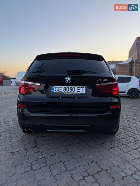 Внедорожник / Кроссовер BMW X3 2017 в Черновцах