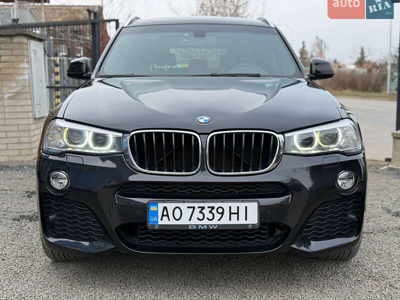 Внедорожник / Кроссовер BMW X3 2014 в Хусте