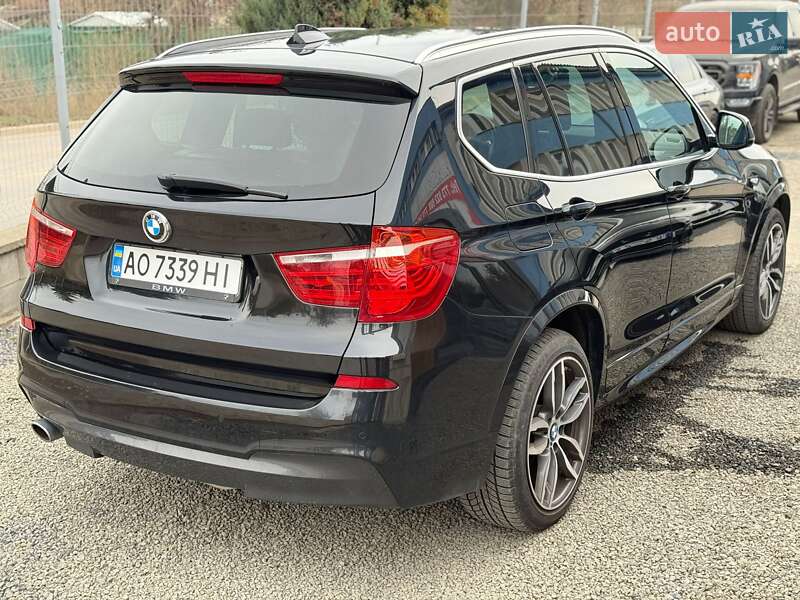 Внедорожник / Кроссовер BMW X3 2014 в Хусте