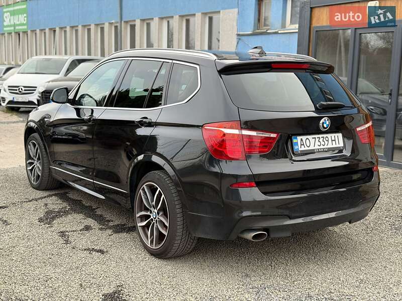 Внедорожник / Кроссовер BMW X3 2014 в Хусте