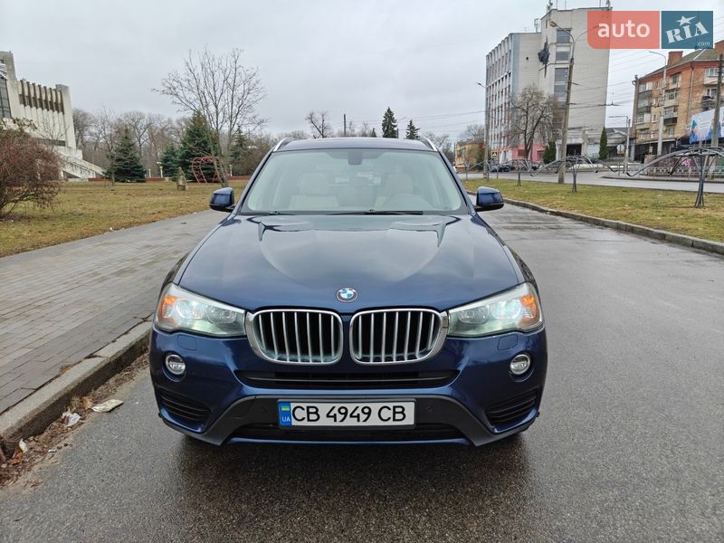 Внедорожник / Кроссовер BMW X3 2017 в Чернигове