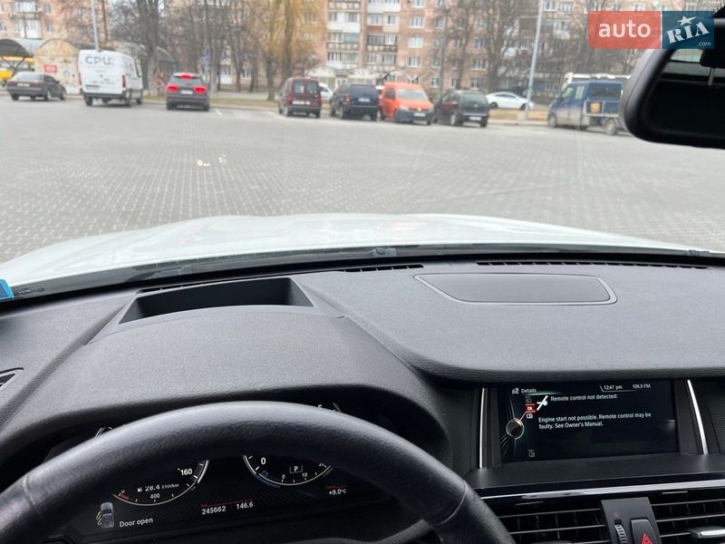 Позашляховик / Кросовер BMW X3 2016 в Луцьку