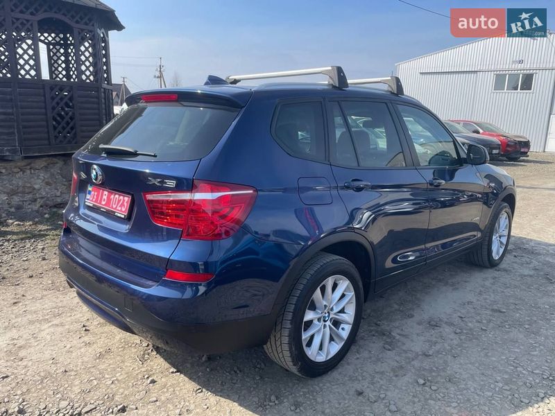 Внедорожник / Кроссовер BMW X3 2017 в Луцке